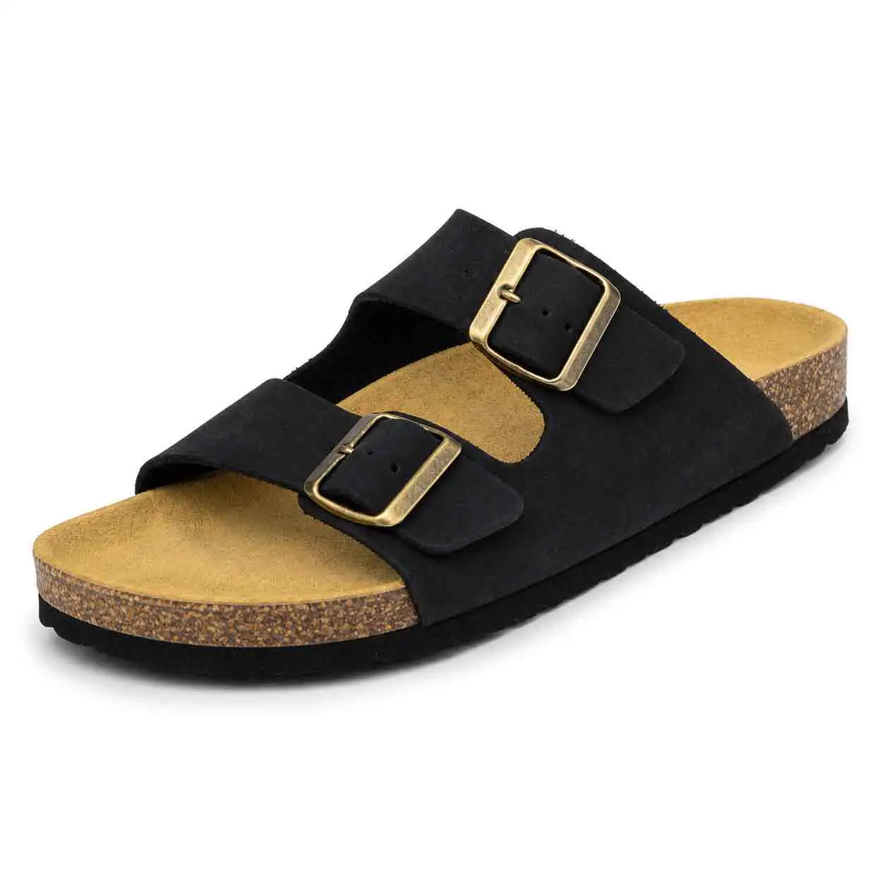 Sandale pour homme s030-1 Noir nibique cuir .......... 